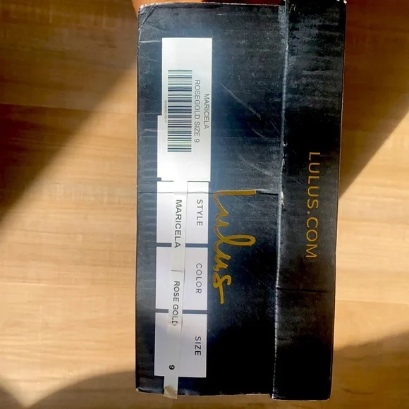 LULU’S ROSE GOLD HEELS! - Picture 7 of 8